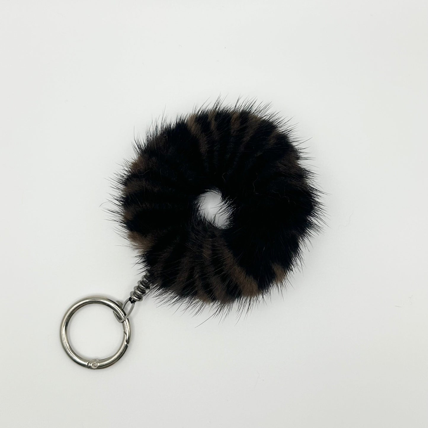 striped black & brown furkeē